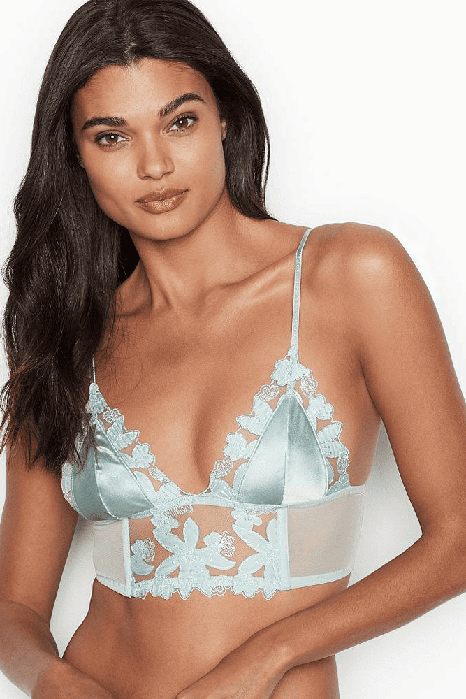 БЮСТГАЛЬТЕР БРАЛЕТ BLUE FLORAL Victoria`s Secret