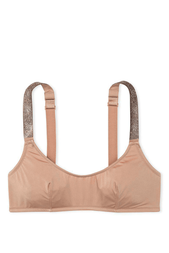 БЮСТГАЛЬТЕР ЗІ СТРАЗАМИ БЕЗ ПУШ-АП NUDE VS UNL Victoria`s Secret