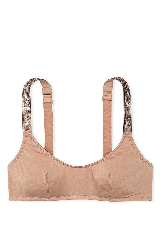 БЮСТГАЛЬТЕР ЗІ СТРАЗАМИ БЕЗ ПУШ-АП NUDE VS UNL Victoria`s Secret