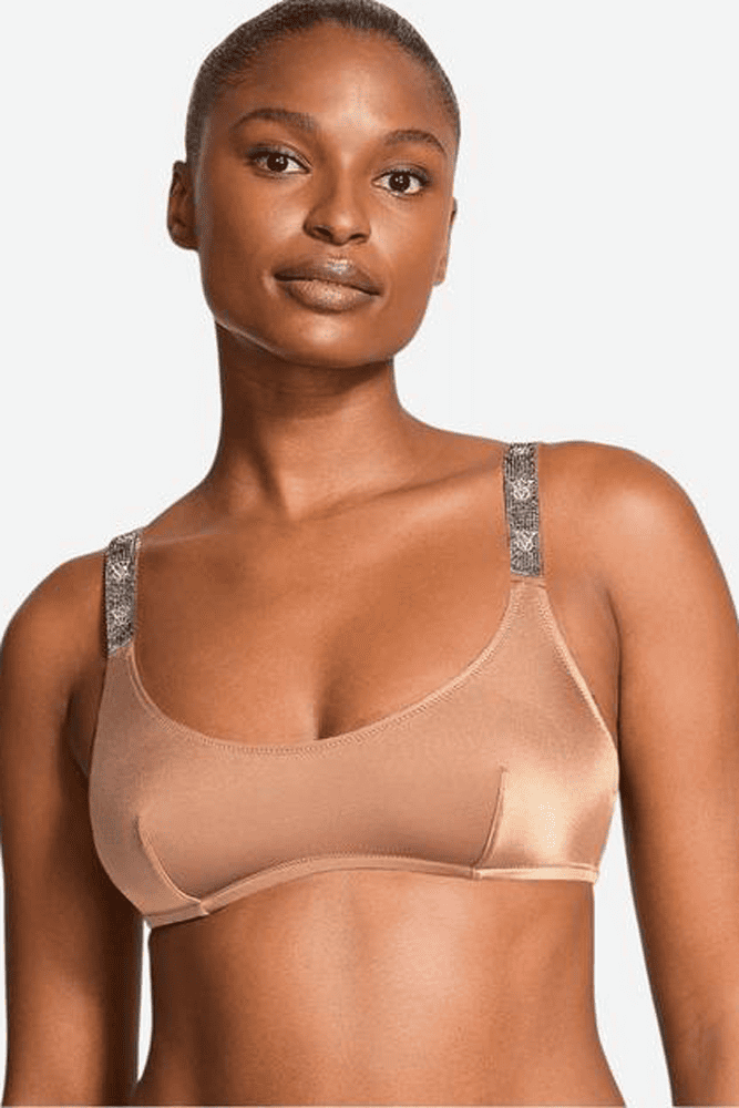 БЮСТГАЛЬТЕР ЗІ СТРАЗАМИ БЕЗ ПУШ-АП NUDE VS UNL Victoria`s Secret