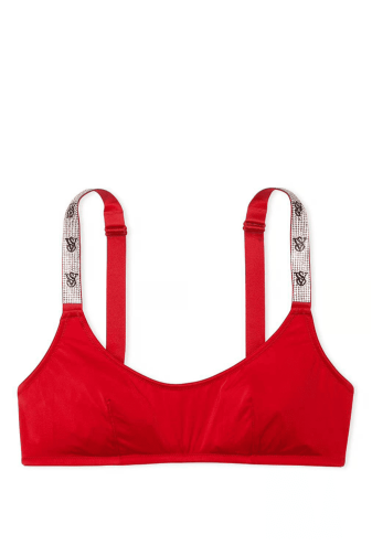 БЮСТГАЛЬТЕР ЗІ СТРАЗАМИ БЕЗ ПУШ-АП RED VS UNL Victoria`s Secret