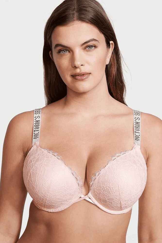 БЮСТГАЛЬТЕР ЗІ СТРАЗАМИ ПОДВІЙНИЙ ПУШ-АП CANDY BABY LACE Victoria`s Secret БЮСТГАЛЬТЕР ЗІ СТРАЗАМИ ПОДВІЙНИЙ ПУШ-АП CANDY BABY LACE Victoria`s Secret