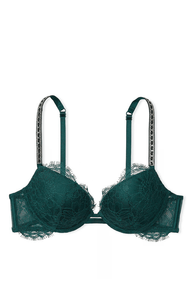 БЮСТГАЛЬТЕР ЗІ СТРАЗАМИ ПОДВІЙНИЙ ПУШ-АП EMERALD CHAIN Victoria`s Secret