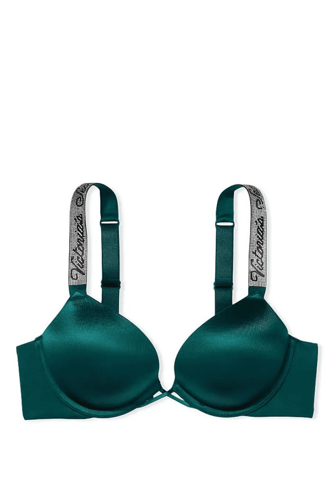 БЮСТГАЛЬТЕР ЗІ СТРАЗАМИ ПОДВІЙНИЙ ПУШ-АП EMERALD Victoria`s Secret