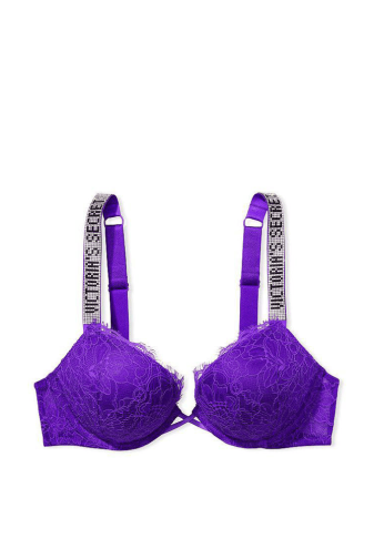 БЮСТГАЛЬТЕР ЗІ СТРАЗАМИ ПОДВІЙНИЙ ПУШ-АП VIOLET LACE Victoria`s Secret