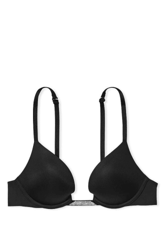 БЮСТГАЛЬТЕР ЗІ СТРАЗАМИ ПУШ-АП BLACK BACK Victoria`s Secret