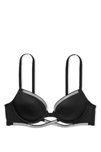 БЮСТГАЛЬТЕР ЗІ СТРАЗАМИ ПУШ-АП BLACK CROSS Victoria`s Secret