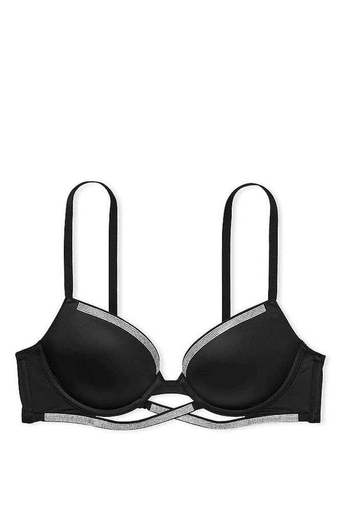 БЮСТГАЛЬТЕР ЗІ СТРАЗАМИ ПУШ-АП BLACK CROSS Victoria`s Secret