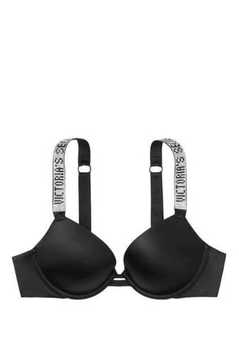 БЮСТГАЛЬТЕР ЗІ СТРАЗАМИ ПУШ-АП BLACK Victoria`s Secret