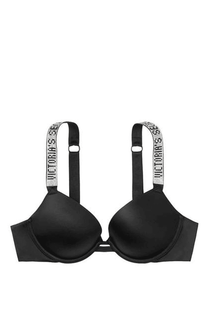 БЮСТГАЛЬТЕР ЗІ СТРАЗАМИ ПУШ-АП BLACK Victoria`s Secret