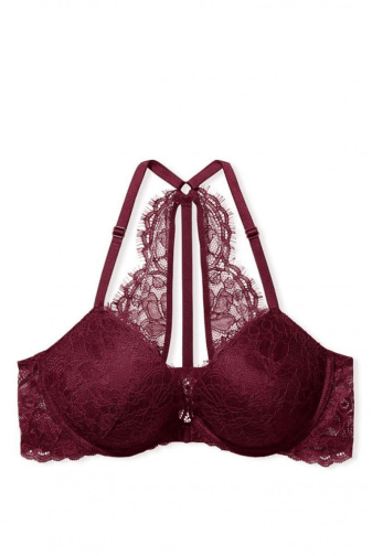 БЮСТГАЛЬТЕР ЗІ СТРАЗАМИ ПУШ-АП KIR BACK LACE Victoria`s Secret