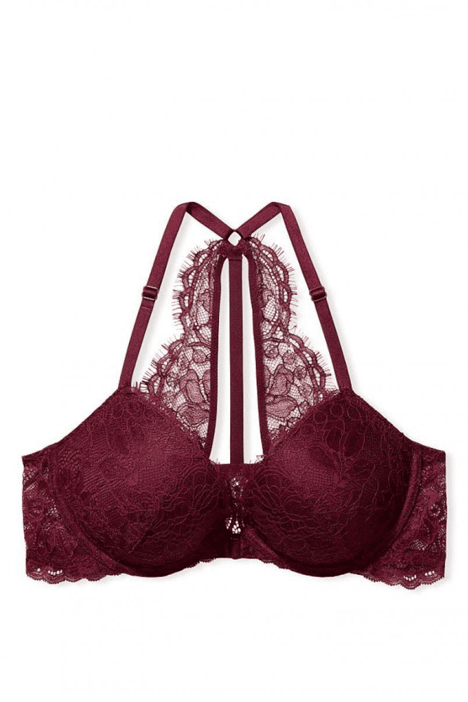 БЮСТГАЛЬТЕР ЗІ СТРАЗАМИ ПУШ-АП KIR BACK LACE Victoria`s Secret