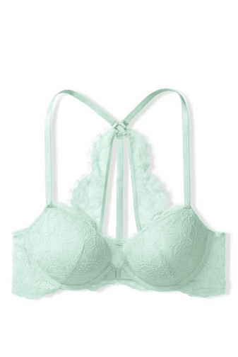 БЮСТГАЛЬТЕР ЗІ СТРАЗАМИ ПУШ-АП MINT BACK LACE Victoria`s Secret
