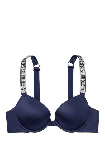 БЮСТГАЛЬТЕР ЗІ СТРАЗАМИ ПУШ-АП NAVY Victoria`s Secret