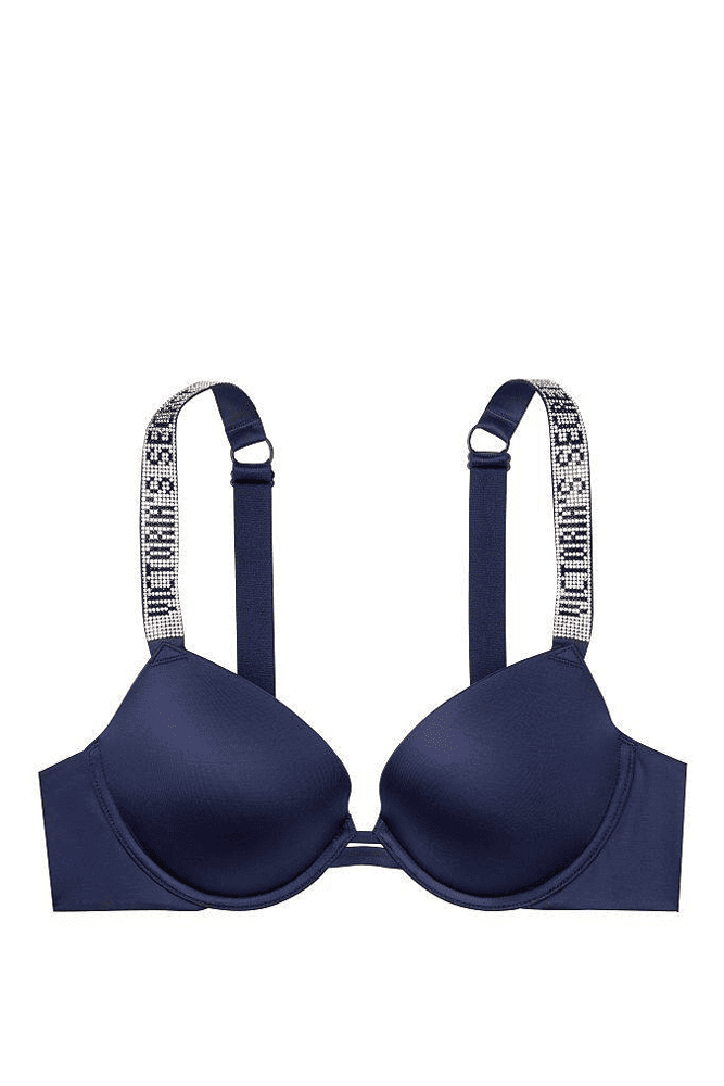 БЮСТГАЛЬТЕР ЗІ СТРАЗАМИ ПУШ-АП NAVY Victoria`s Secret