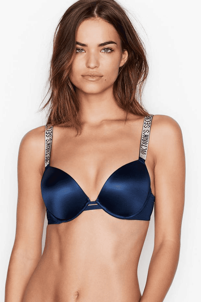 БЮСТГАЛЬТЕР ЗІ СТРАЗАМИ ПУШ-АП NAVY Victoria`s Secret