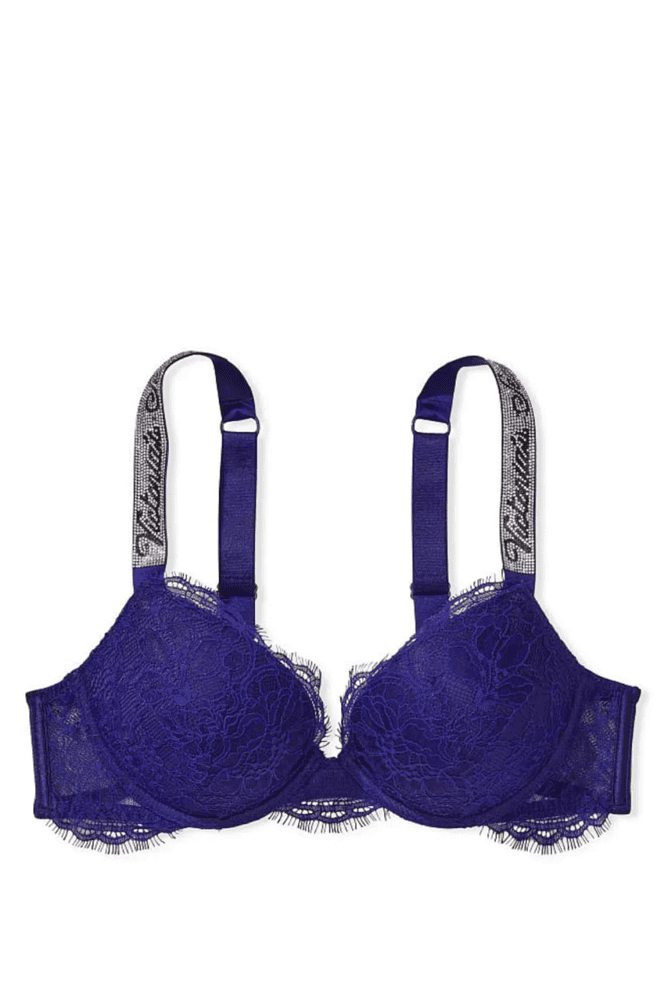 БЮСТГАЛЬТЕР ЗІ СТРАЗАМИ ПУШ-АП NEW VIOLET Victoria`s Secret