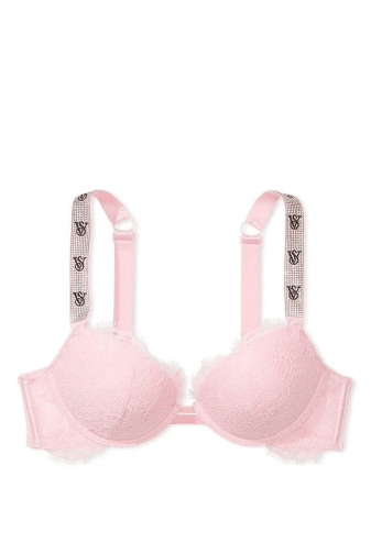 БЮСТГАЛЬТЕР ЗІ СТРАЗАМИ ПУШ-АП PINK VS Victoria`s Secret