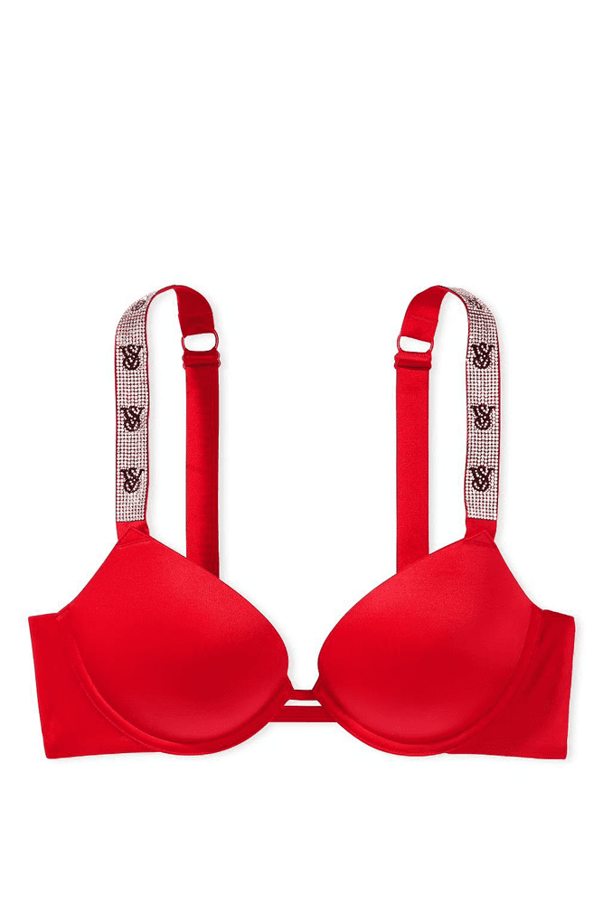 БЮСТГАЛЬТЕР ЗІ СТРАЗАМИ ПУШ-АП RED VS Victoria`s Secret