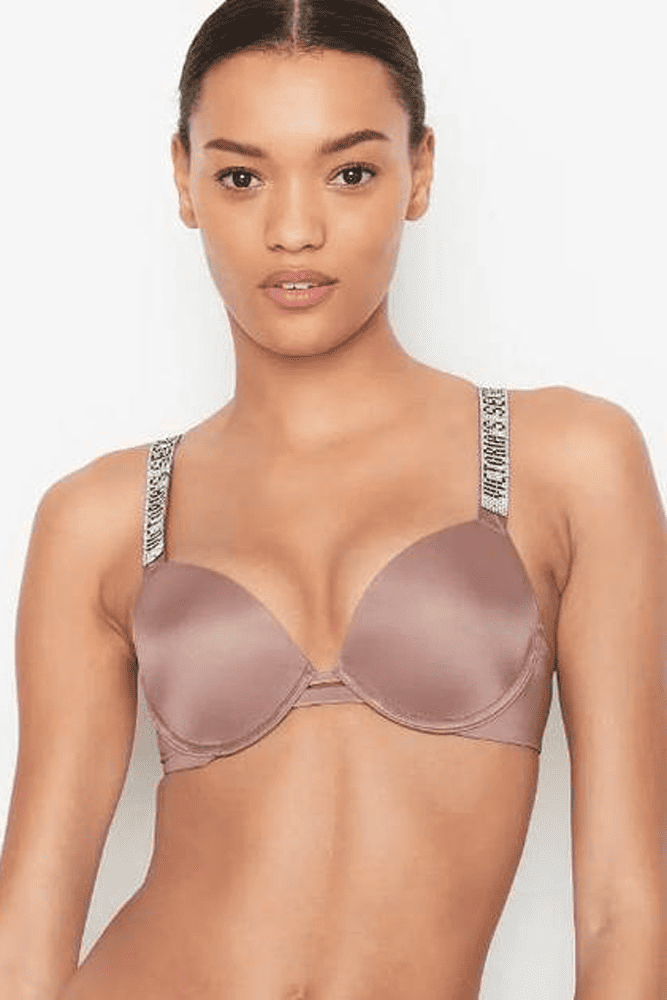 БЮСТГАЛЬТЕР ЗІ СТРАЗАМИ ПУШ-АП SILVER VIOLET Victoria`s Secret