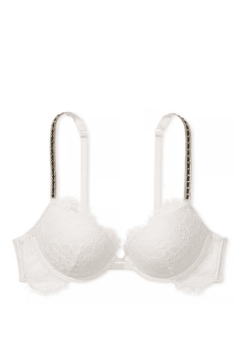 БЮСТГАЛЬТЕР ЗІ СТРАЗАМИ ПУШ-АП WHITE Victoria`s Secret