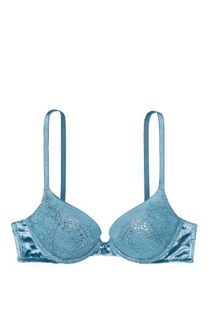 БЮСТГАЛЬТЕР ПОДВІЙНИЙ ПУШ-АП BLUE SHIMMER Victoria`s Secret