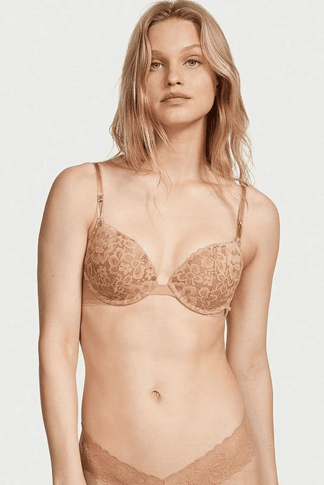 БЮСТГАЛЬТЕР ПУШ-АП NUDE LACE Victoria`s Secret