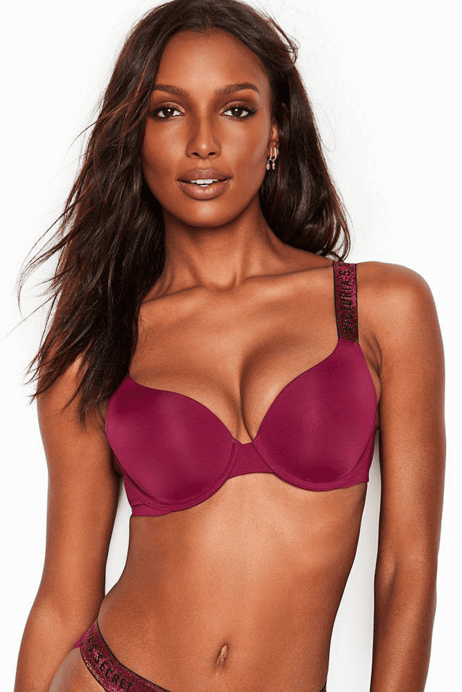 БЮСТГАЛЬТЕР ПУШ-АП WINE LOGO Victoria`s Secret