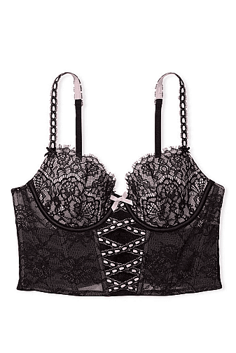 КОРСЕТ BLACK TRIM Victoria`s Secret