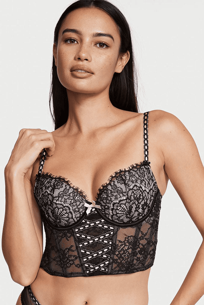 КОРСЕТ BLACK TRIM Victoria`s Secret