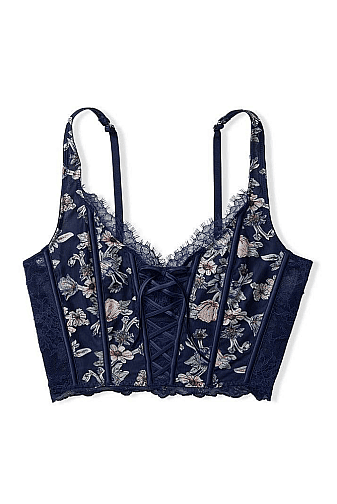 КОРСЕТ NAVY FLOWERS Victoria`s Secret
