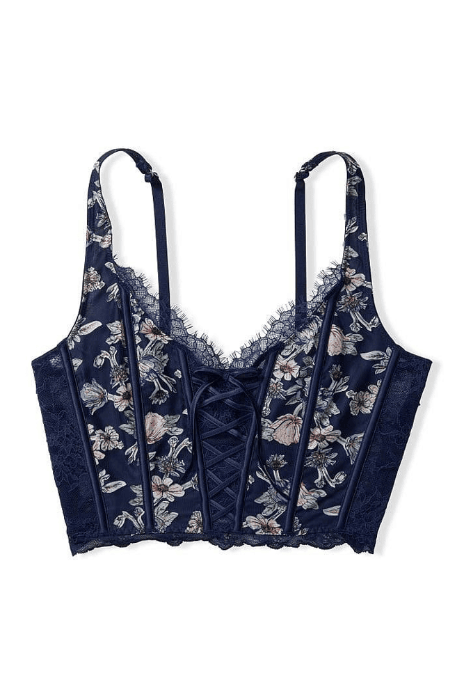 КОРСЕТ NAVY FLOWERS Victoria`s Secret