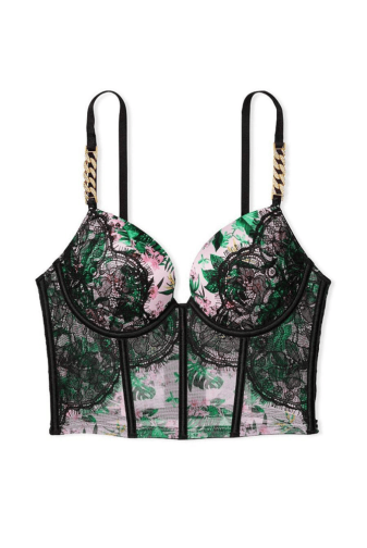 КОРСЕТ ЗІ СТРАЗАМИ ПУШ-АП PALM CHAIN Victoria`s Secret