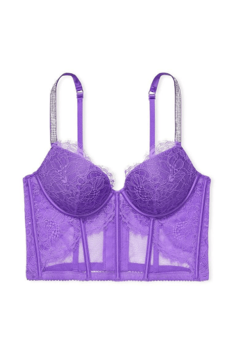 КОРСЕТ ЗІ СТРАЗАМИ ПУШ-АП VIOLET LACE Victoria`s Secret