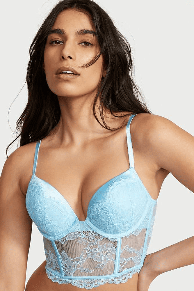 КОРСЕТ ПОДВІЙНИЙ ПУШ-АП SKY BLUE Victoria`s Secret