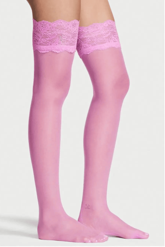 Панчохи ЗІ СТРАЗАМИ PINK Victoria`s