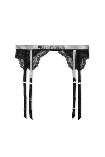 Пояс МЕРЕЖИВО ТА СТРАЗИ BLACK Victoria`s Secret