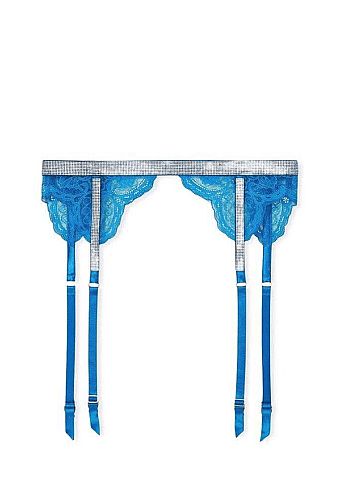 Пояс МЕРЕЖИВО ТА СТРАЗИ BLUE Victoria`s Secret