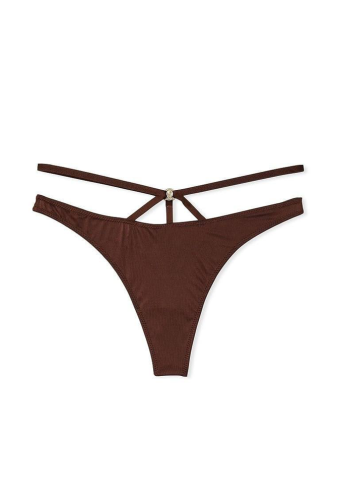 Трусики ICON BROWN STRAPPY Victoria`s Secret