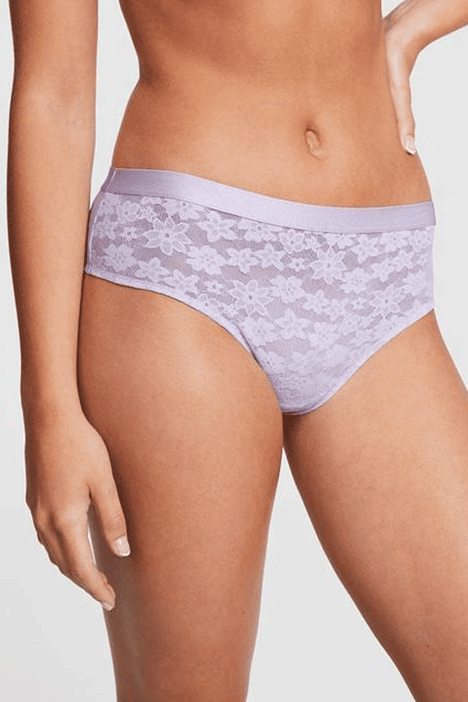 Трусики PINK БРАЗИЛІАНИ LILAC LACE Victoria`s Secret