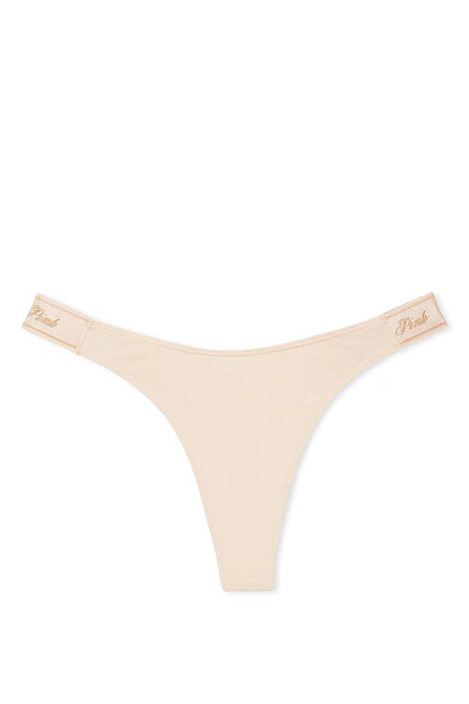 Трусики PINK СТРІНГИ CHAMPAGNE Victoria`s Secret