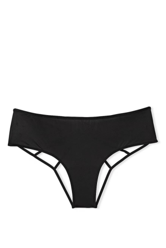 Трусики БАНДАЖНІ БРАЗИЛІАНИ BLACK HEART Victoria`s Secret