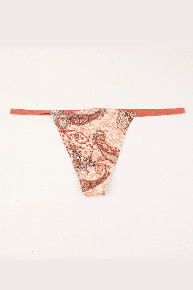 Трусики V-THONG ABSTRACT Victoria`s Secret