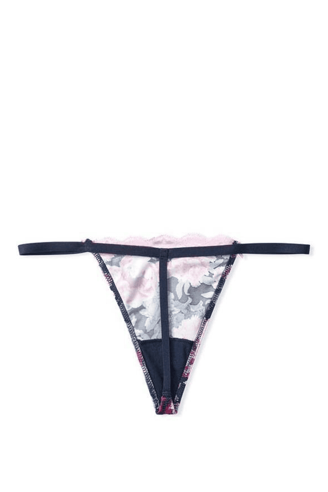 Трусики V-THONG NAVY FLORAL Victoria`s