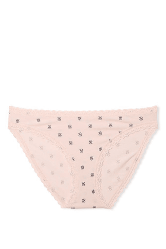 Трусики БАВОВНЯНІ БІКІНІ PINK VS Victoria`s Secret