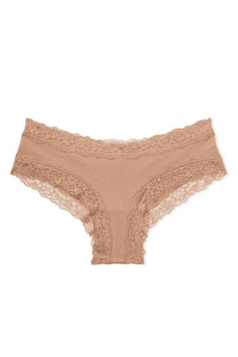 Трусики БАВОВНЯНІ БРАЗИЛІАНИ NUDE Victoria`s Secret