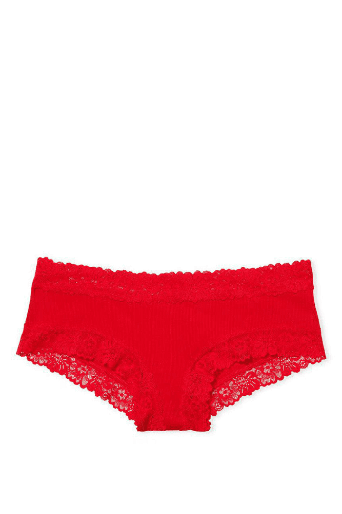Трусики БАВОВНЯНІ БРАЗИЛІАНИ RED Victoria`s