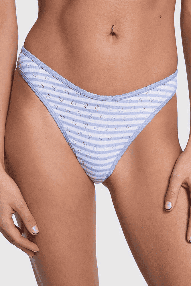 Трусики БАВОВНЯНІ СТРІНГИ BLUE