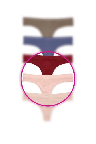 Трусики БАВОВНЯНІ СТРІНГИ CORAL Victoria`s Secret