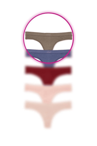 Трусики БАВОВНЯНІ СТРІНГИ OLIVE Victoria`s Secret